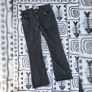 Levi's Jeans Strauss Signature Stretch Bootcut Black Mid Misses Size 8 Medium